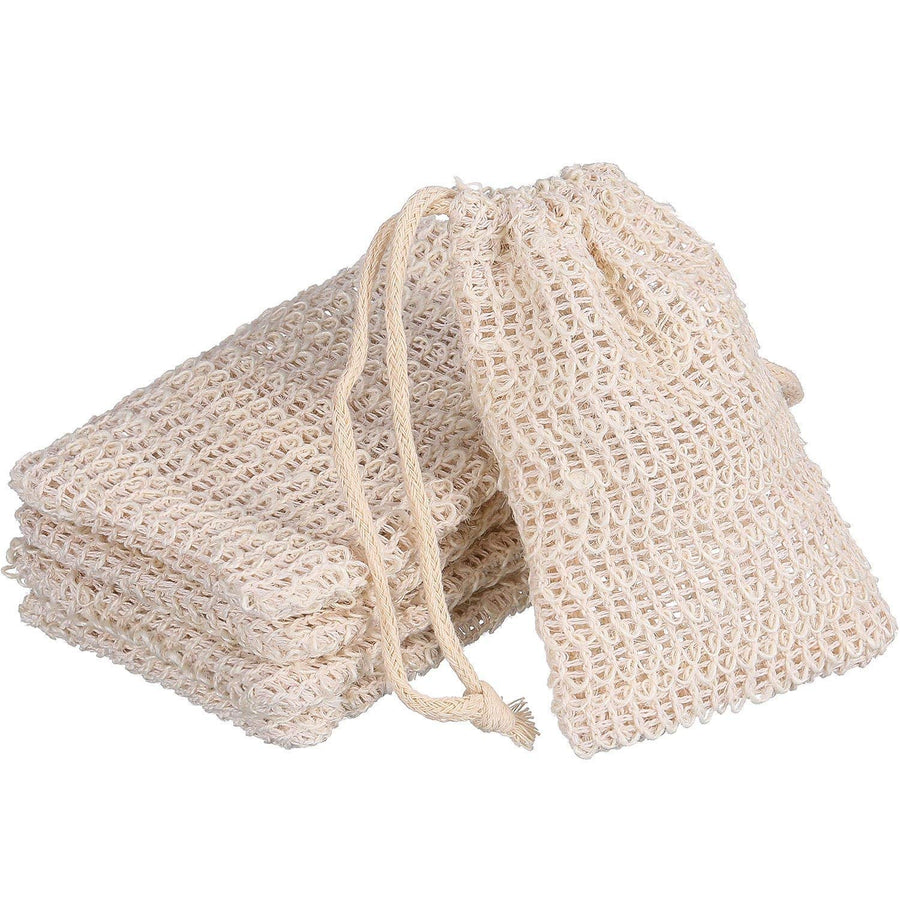 Plastic 5 Pack Soap Exfoliating Bag Natural Saver, 9 Cm, 0.2 Cm