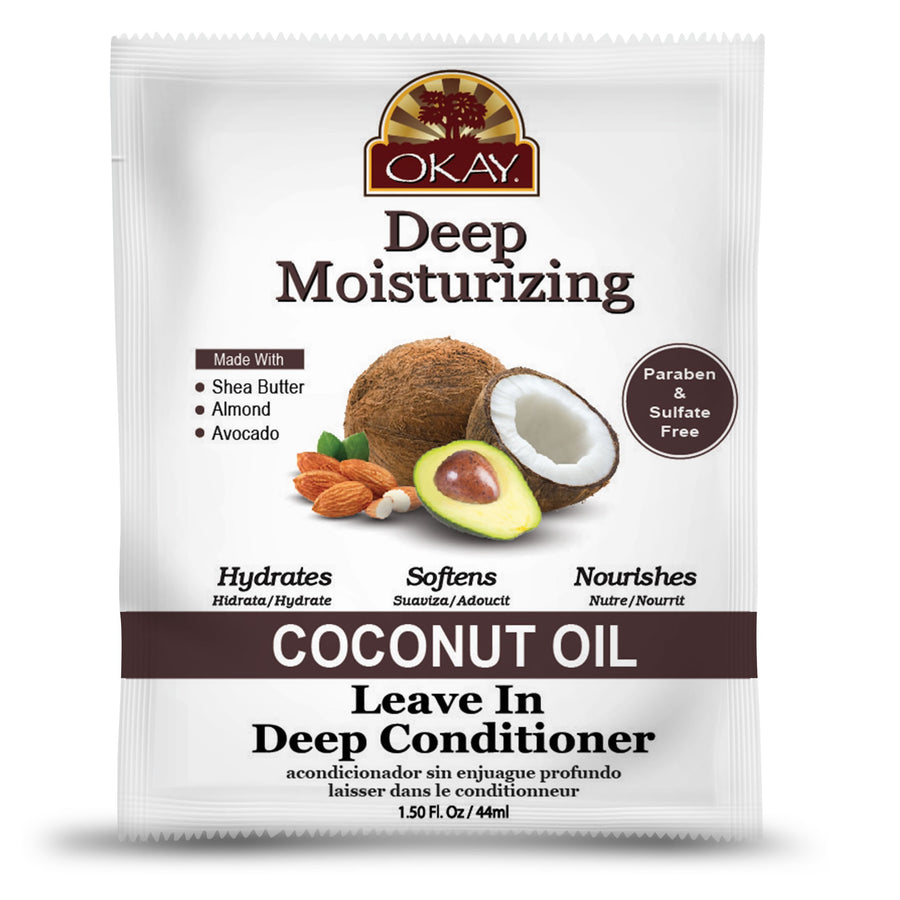 Coconut Oil Deep Moisturizing Leave in Conditioner, 1.5 Ounce