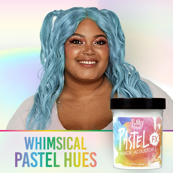 PastelFX Shade Adjustor Semi Permanent Conditioning Hair Color, Vegan, PPD and Paraben Free, lasts up to 25 washes, 3.5oz