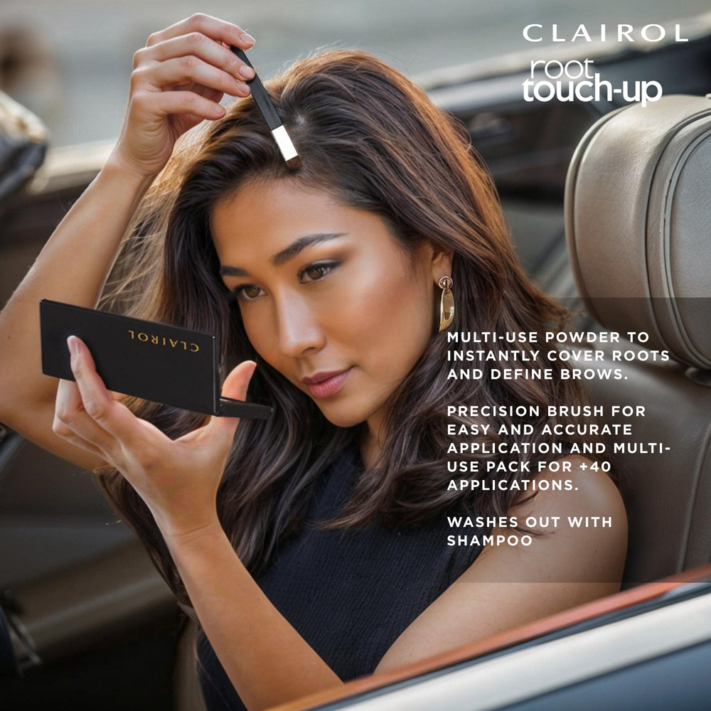 Root Touch-Up Temporary Concealing Powder, Dark Brown Hair Color, 1 Count