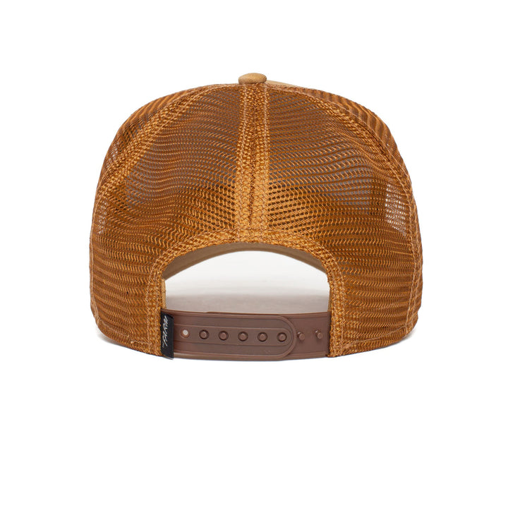 The Farm Unisex Original Adjustable Snapback Trucker Hat, Whiskey King Lion, One Size