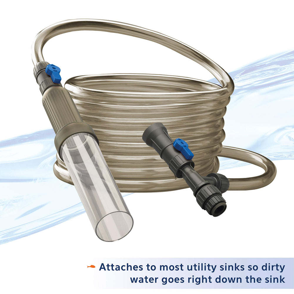 Aquarium Fish Tank Water Changer With 50 Foot Hose