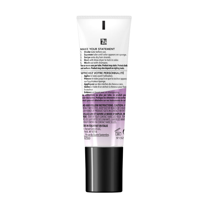 Color Crave Temporary Hair Color Makeup, Brilliant Amethyst Hair Color, 1 Count