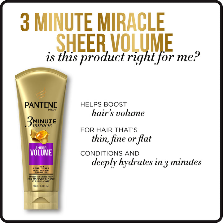 Sheer Volume 3 Minute Miracle Deep Conditioner