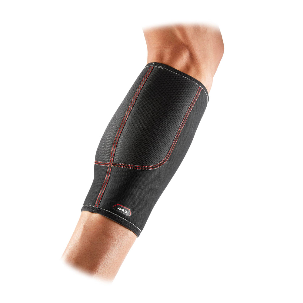 Calf Compression Sleeve, Light Support for Left or Right Leg, Helps Provide Relief From Pain, Men & Women, Black, Adult S