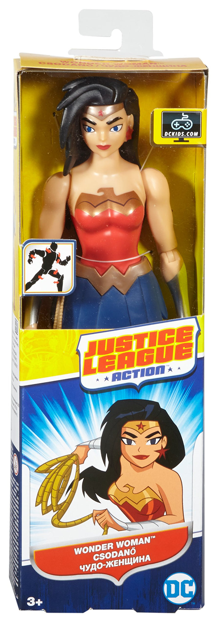 DC Justice League Action Wonder Woman Action Figure, 12