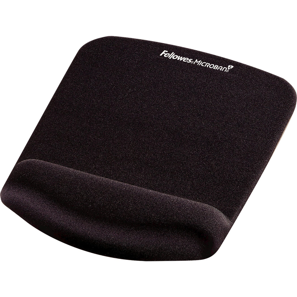 ® PlushTouch™ Mouse Pad With Wrist Rest, Black