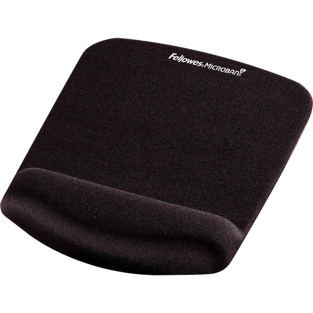 ® PlushTouch™ Mouse Pad With Wrist Rest, Black