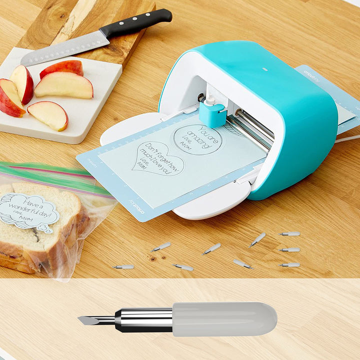 5PCS Replacement Cutting Blades Compatible with Joy, Cut Vinyl Fabric Carbide Standard Blade Compatible with Joy Xtra
