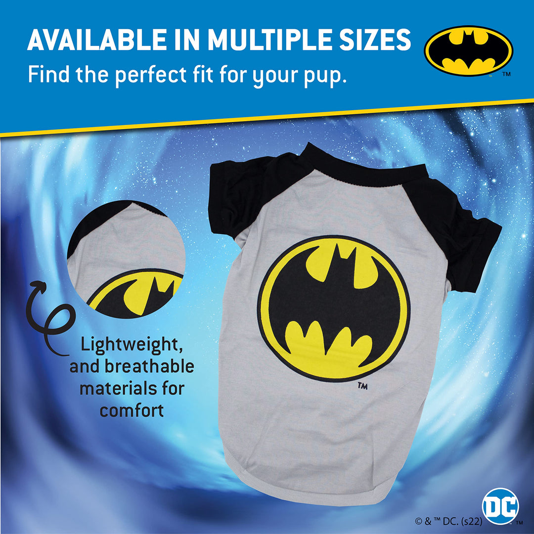 for Pets Batman T Shirt for Dogs in Size X-Large (XL) | Batman Logo Dog Shirt | Dog Clothes for Large Dogs, Batman Pet Shirt with Logo, Superhero Dog Shirt