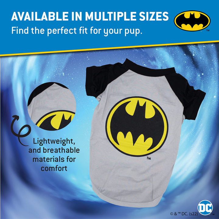 for Pets Batman T Shirt for Dogs in Size X-Large (XL) | Batman Logo Dog Shirt | Dog Clothes for Large Dogs, Batman Pet Shirt with Logo, Superhero Dog Shirt