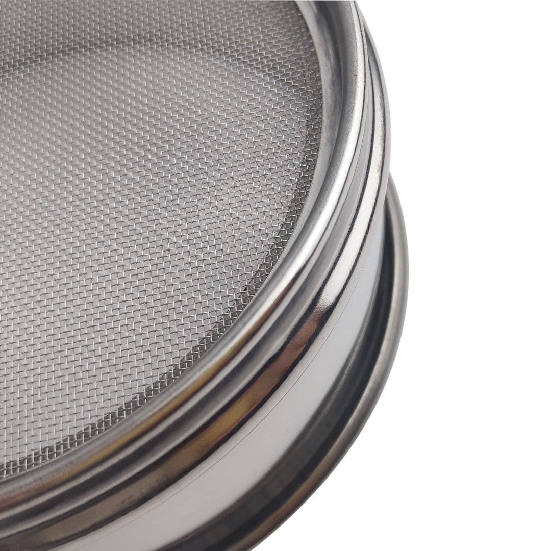 35 Mesh Lab Sieves, Test Sieve #35 Mesh, 4'' Diameter, 304 Stainless Steel Wire Cloth (0.5mm)
