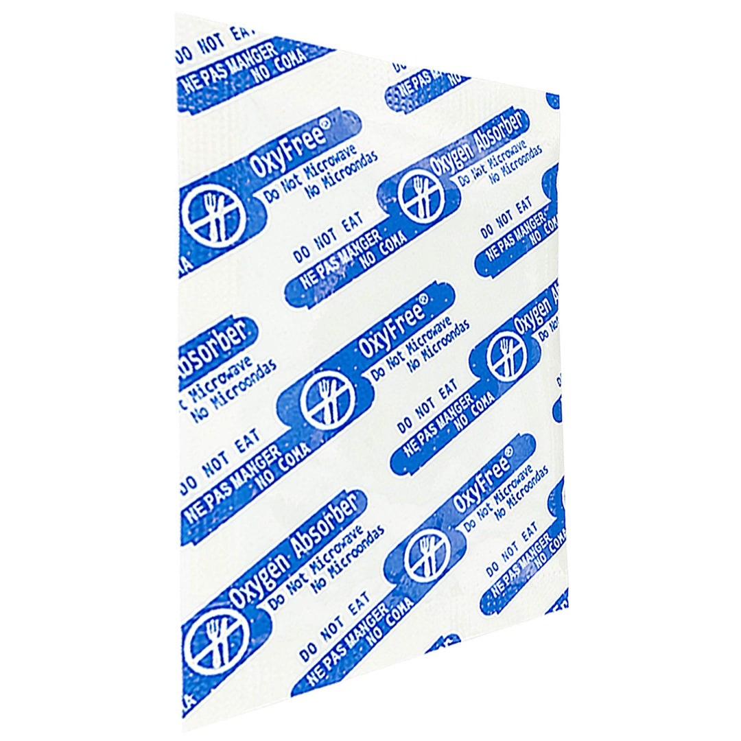 Oxyfree Oxygen Absorbers with Oxyeye Indicator Dehydrated Freeze Dried Foods 300CC, 60 Pack,Teal