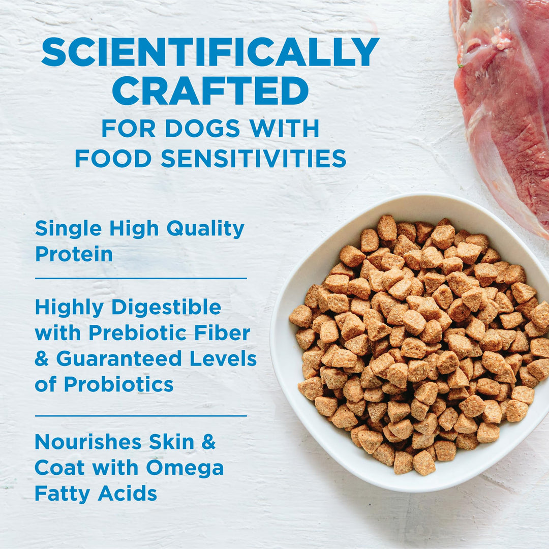 Simple Natural Limited-Ingredient Grain-Free Dry Dog Food, Easy to Digest for Sensitive Stomachs, Supports Skin & Coat (Turkey and Potato, 26-Pound Bag)