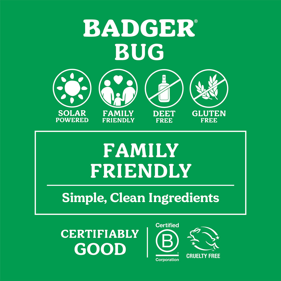 - Anti-Bug Shake & Spray, DEET-Free Natural Bug Spray, Eco-Friendly, Certified Organic Mosquito Spray, Great for Kids, Insect Repellent, 2.7 Fl Oz