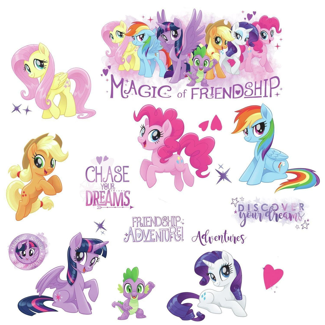 RMK3664SCS My Little Pony The Movie Peel and Stick Wall Decals