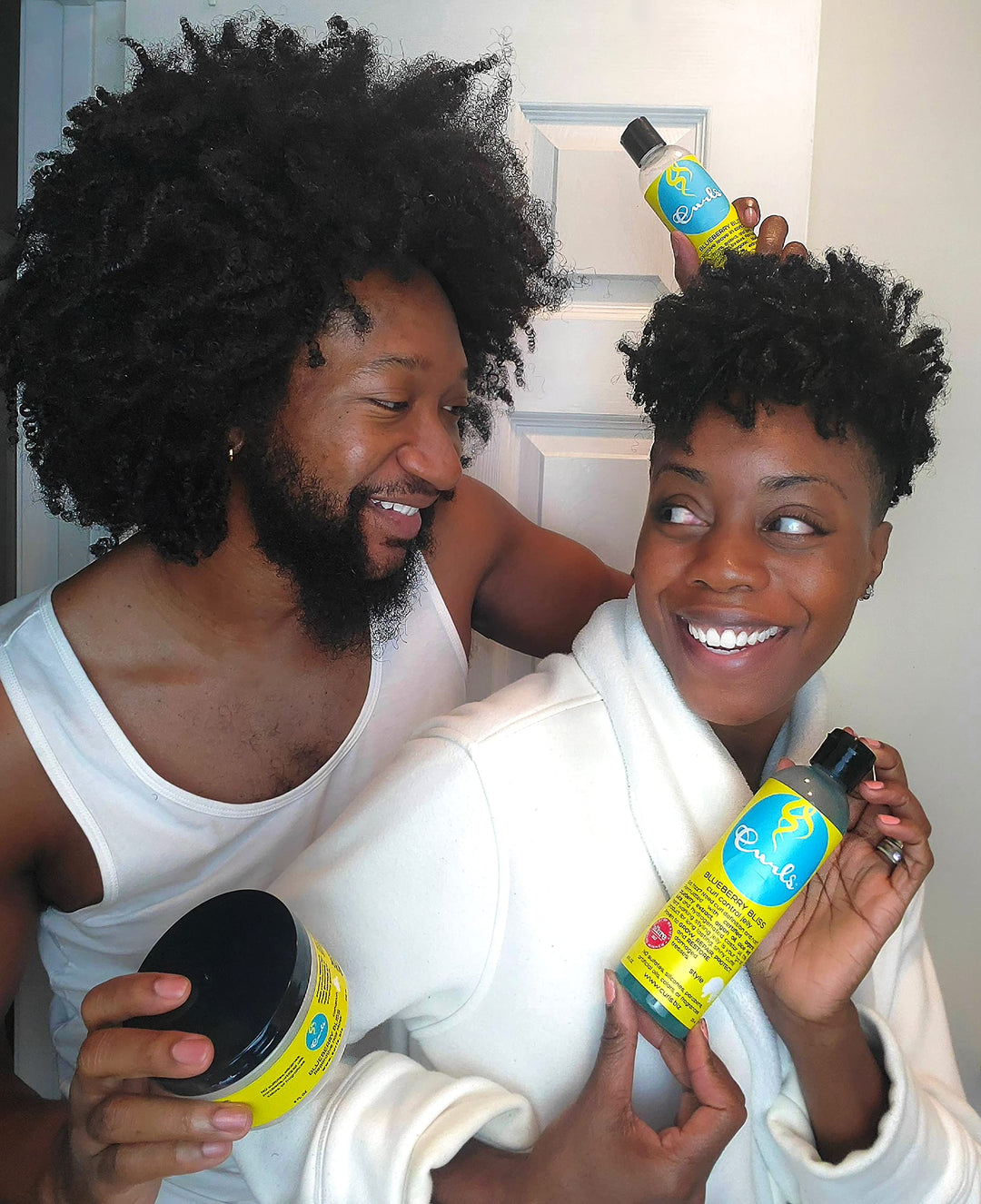 Blueberry Bliss Control Jelly - 8 oz, Define & Defrizz, Wash and Go's, Twist Outs & Braid Outs, for Wavy, Curly, and Coily Hair Types