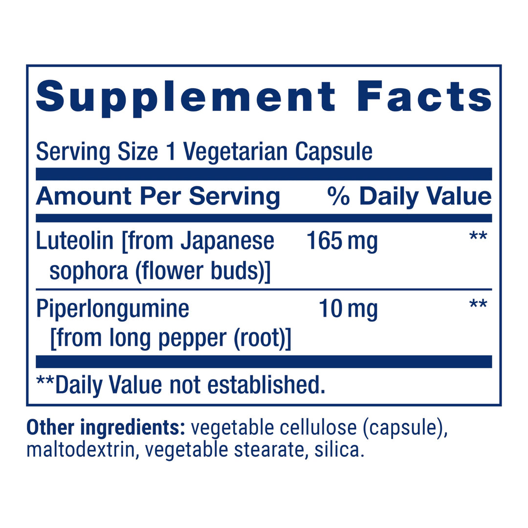 GEROPROTECT® Autophagy Renew, Luteolin, piperlongumine, Cellular Health Support, Healthy Aging, Gluten-Free, Non-GMO, Vegetarian, 30 Capsules