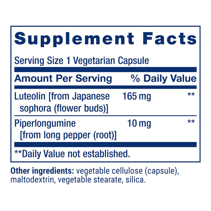 GEROPROTECT® Autophagy Renew, Luteolin, piperlongumine, Cellular Health Support, Healthy Aging, Gluten-Free, Non-GMO, Vegetarian, 30 Capsules