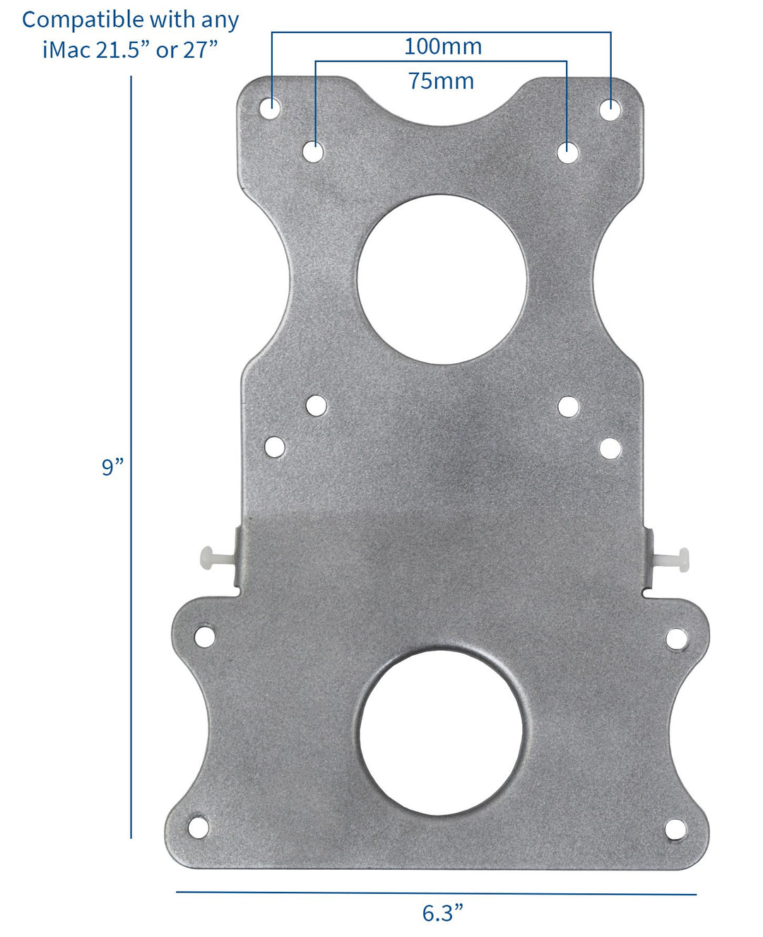 Adapter VESA Mount Kit, Bracket Set for Apple 21.5 inch and 27 inch iMac, Late 2009 to 2020 Models, LED Display Computer, Stand-MACB