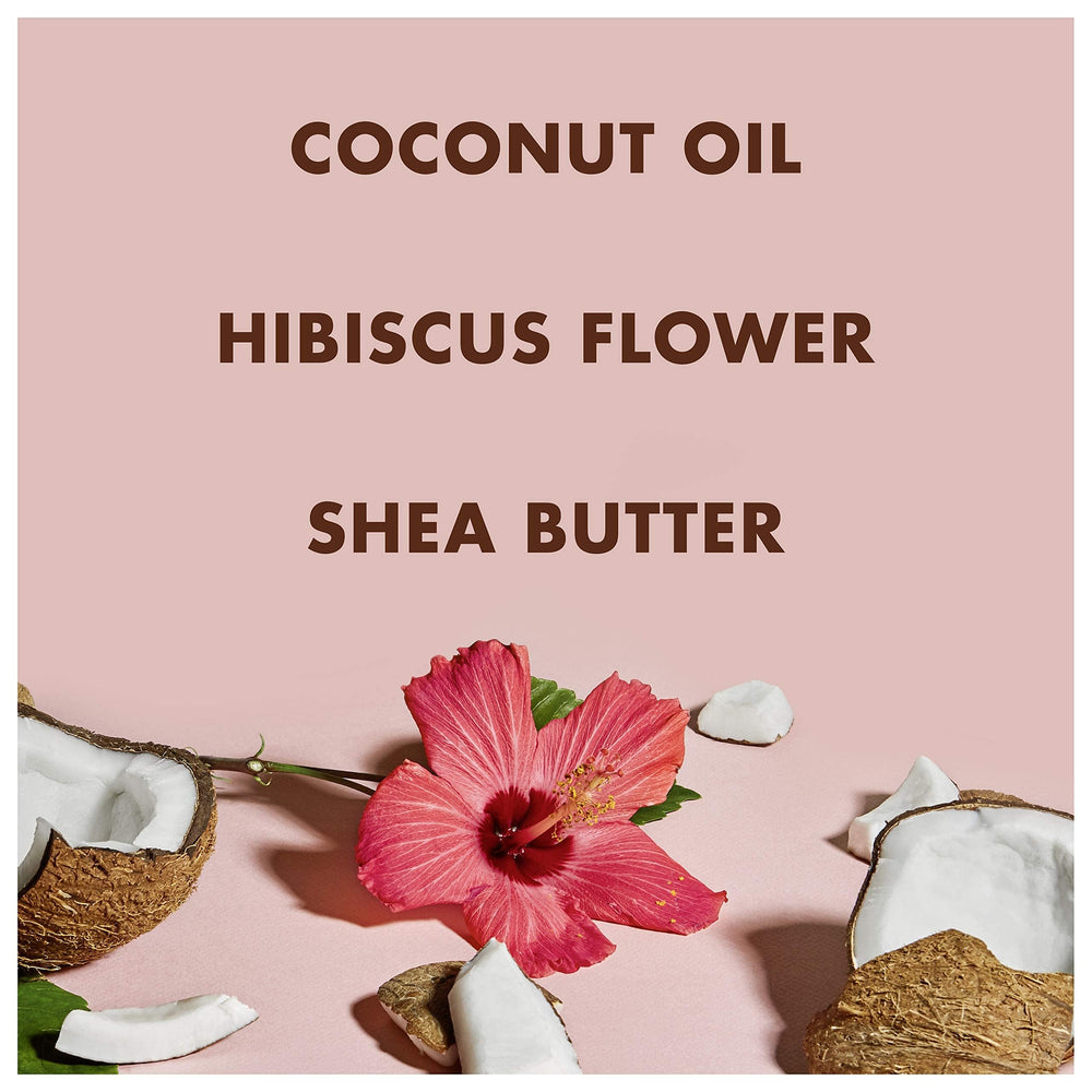 Curl and Shine Coconut Shampoo Coconut and Hibiscus for Curly Hair Paraben Free Shampoo 13 oz
