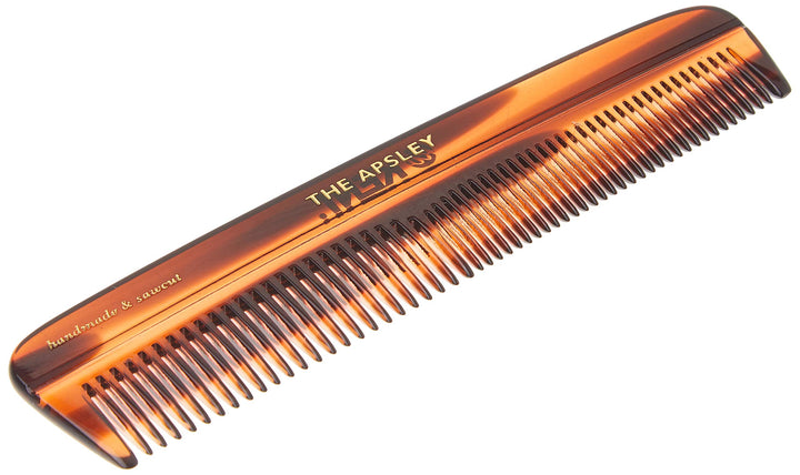 Handmade Small Fine/Coarse Toothed Pocket Hair Comb, 13 cm Length