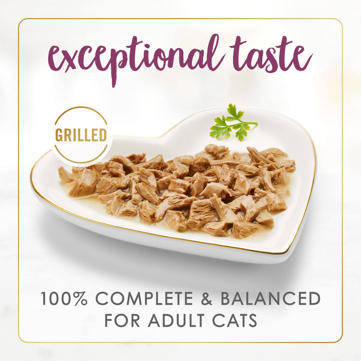 Fancy Feast Grilled Wet Cat Food Chicken Feast in Wet Cat Food Gravy - (Pack of 24) 3 oz. Cans