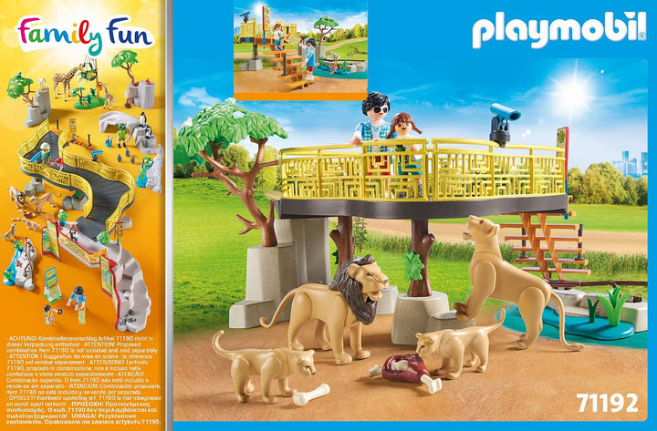 Outdoor Lion Enclosure