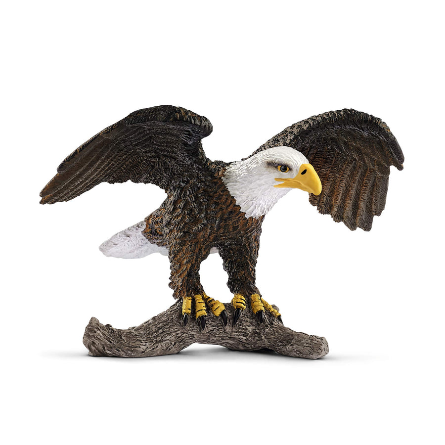 Wild Life, North American Birds, Wild Animal Toys for Kids, Bald Eagle Toy Figure, Ages 3+