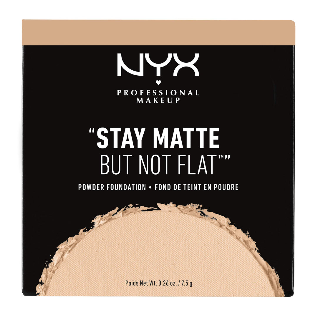 Stay Matte But Not Flat Powder Foundation, Medium Beige