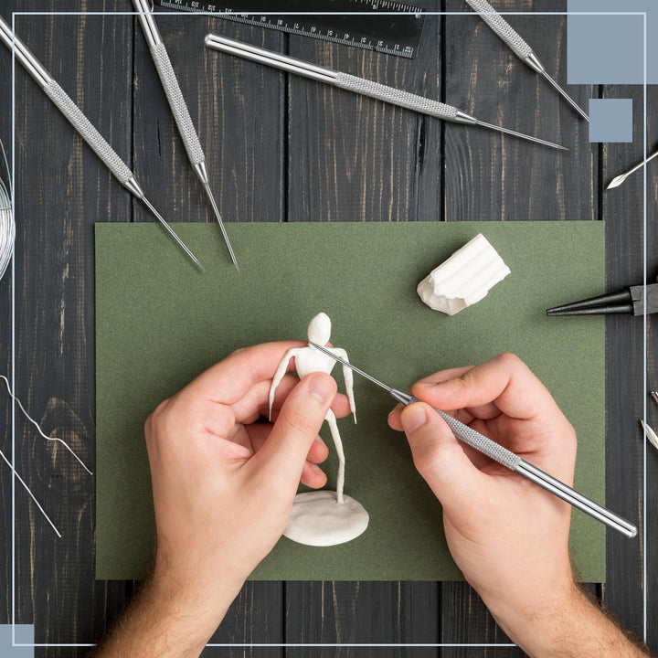 Clay Needle Tools Ceramic Detail Tools Pottery Sculpture Needle Detail Tools Modeling Clay Tool Kit