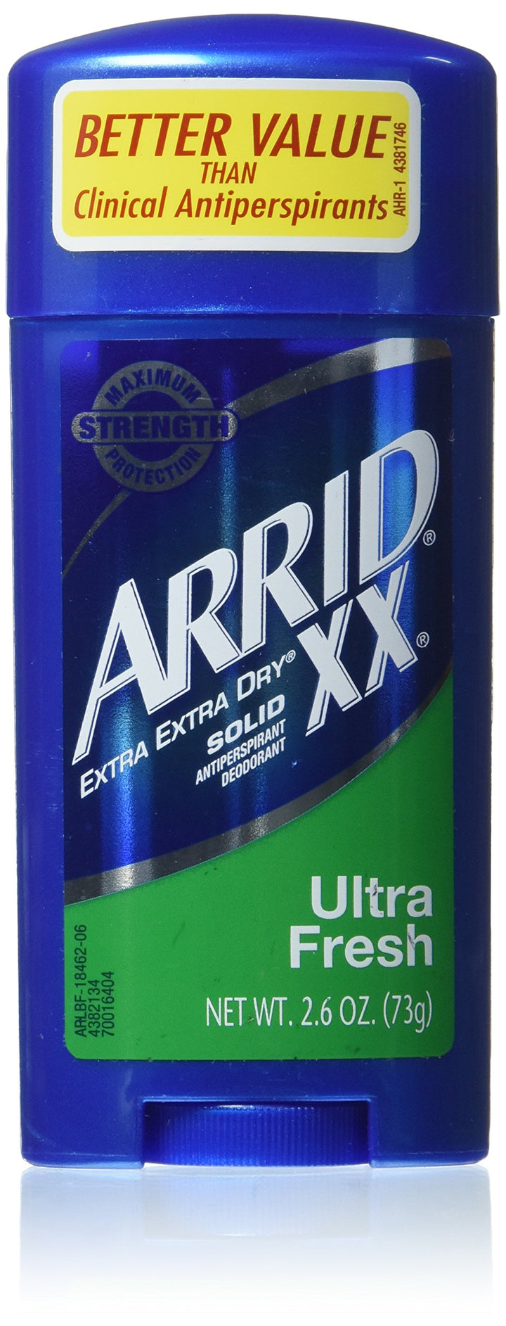 Xx Solid Antiperspirant Deodorant Ultra Fresh 2.6 Oz (6 Pack)