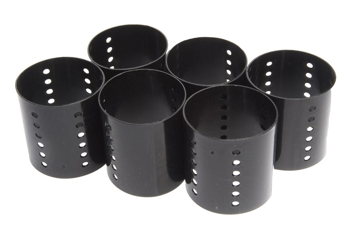 Magnetic Roller, Black, 2-1/2 Inch, 6 Count