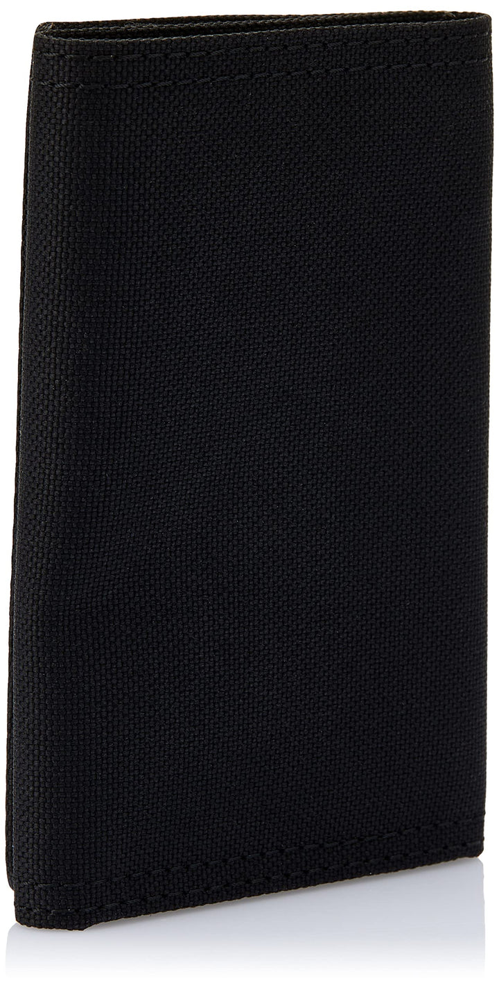 Men's Trifold Nylon Wallet, Black, One Size