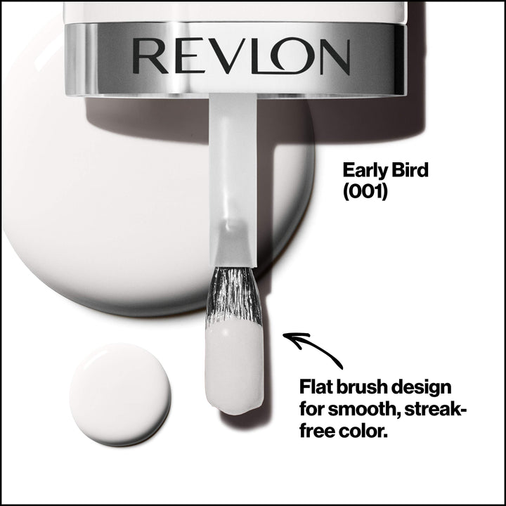 Ultra HD Snap Natural Rich Glossy Nail Colors & Polish, 100% Vegan Formula, No Base and Top Coat Needed, 001 Early Bird, 0.27 Fl Oz
