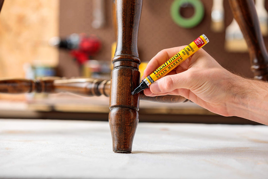 63487000 Wood Finish Stain Marker, Dark Walnut