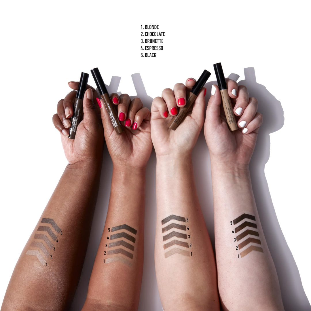 Nyx Professional Makeup Tinted Brow Mascara, Dark Brown, 6.2g