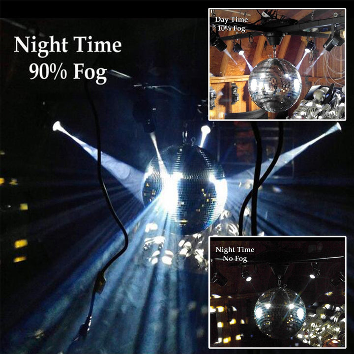 White LED Beam Pinspot Light DJ Mirror Ball Lighting for KTV Bar Club Party Disco