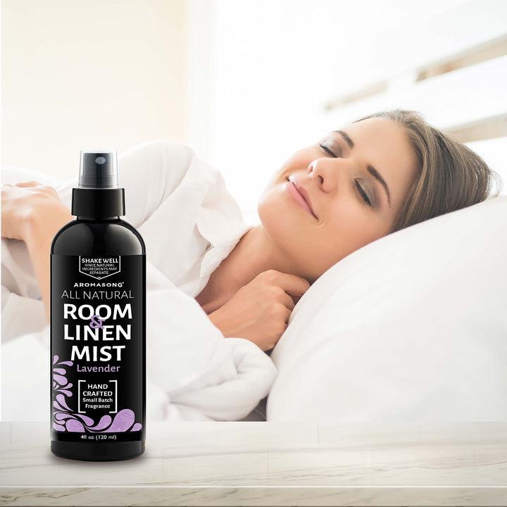 All Natural Lavender Spray for sleep - Room & Linen Spray for Pillows and Sheets - Lavender Bed Spray Home Air Freshener & Deodorizer - Calming Essential Oil Spray for Sleeping…