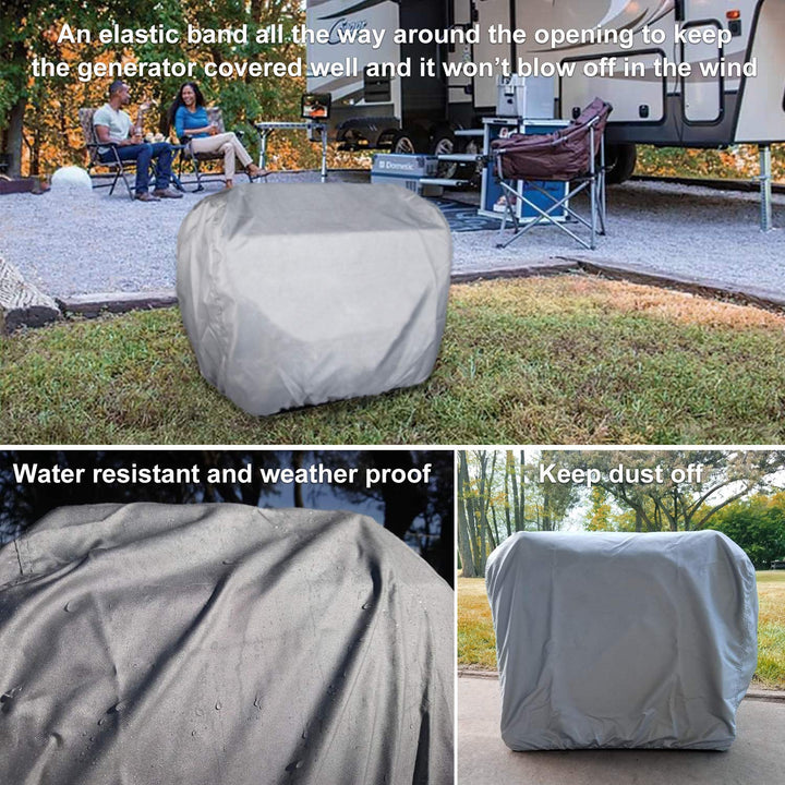 Generator Cover Fit for Honda EU3000is Generator & Predator 3500 - All Season Outdoor Storage Cover Discreetly Protect Your Generator (Equivalent to Part Number 08P57-ZS9-00S)