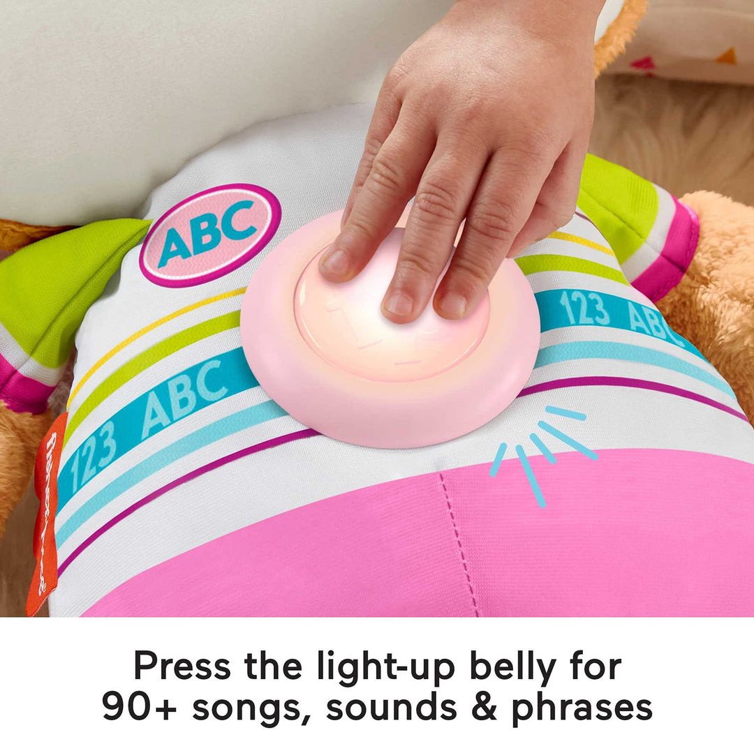 Toddler Learning Toy Laugh & Learn So Big Sis Plush with Music & Lights for Developmental Play Kids Ages 18+ Months