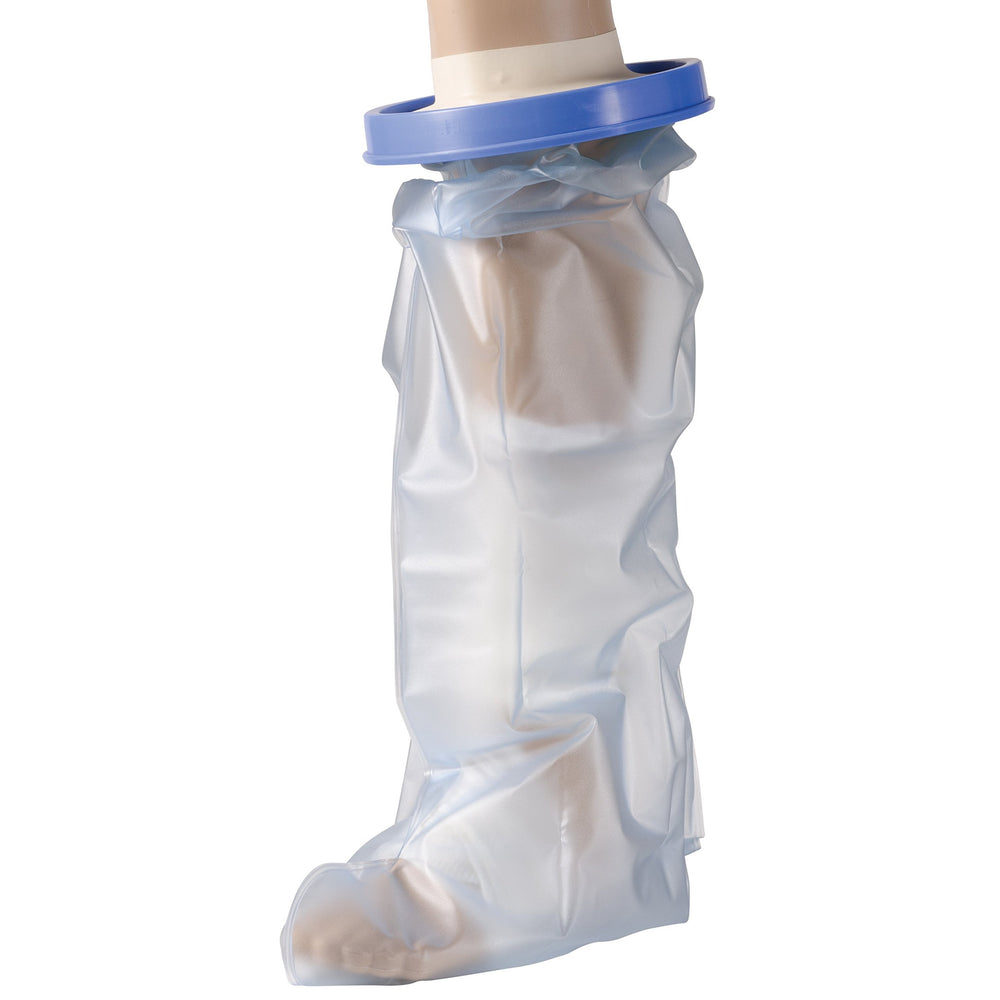 Waterproof Leg Cast Protector, Pediatric, 31 inches, Clear