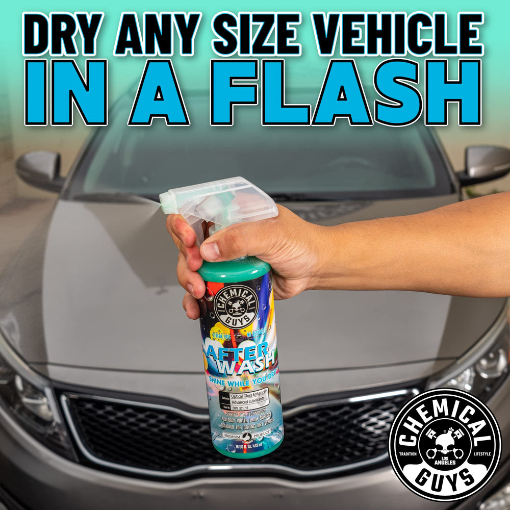 CWS_801_16 After Wash Sprayable Gloss Boosting Car Wash Drying Aid (Helps Reduce Water Spots), 16 fl. Oz