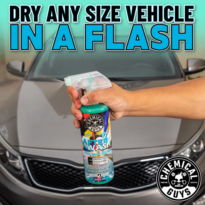 CWS_801_16 After Wash Sprayable Gloss Boosting Car Wash Drying Aid (Helps Reduce Water Spots), 16 fl. Oz