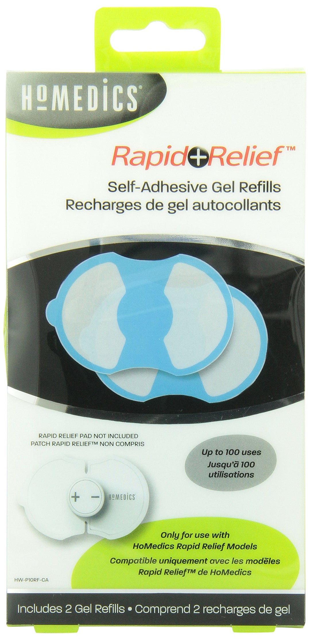 Rapid Relief Self-Adhesive Gel Refills