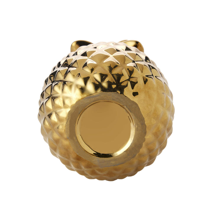 by Saturday Knight Ltd. Gilded Pineapple Toothbrush Holder, Gold