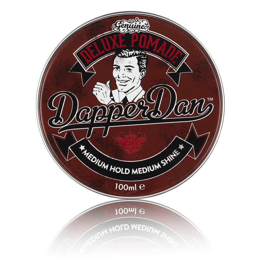 Deluxe Pomade By , Medium Hold Medium Shine, No Greasiness Or Flakiness, Citrus & Vanilla Fragrance 100ml