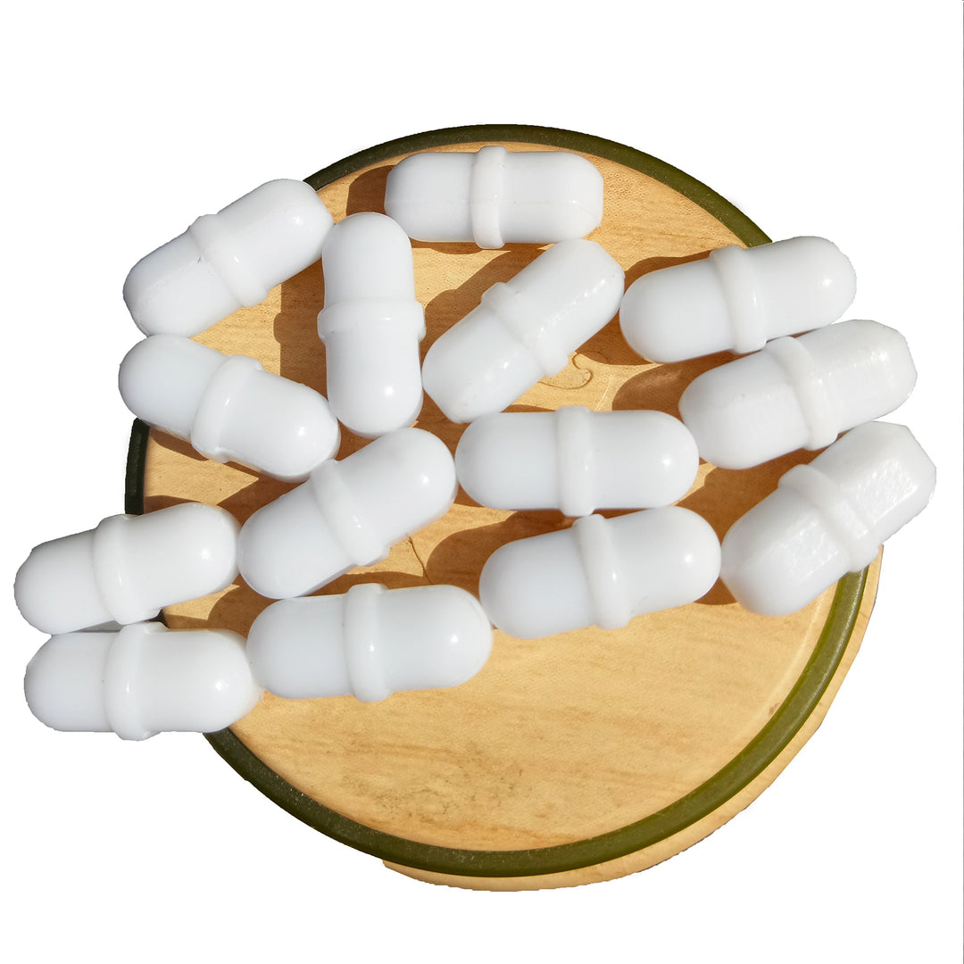 Magnetic Stirrer Stir Bar PTFE Magnetic Mixer Stir Bars (5X15mm, with Ring Shape, 10PCS)