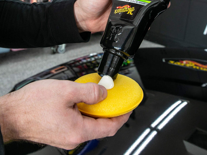 Meguiar's Foam Applicator Pad 4 Pad (Car Polish/Wax Applicator) Durable & Washable
