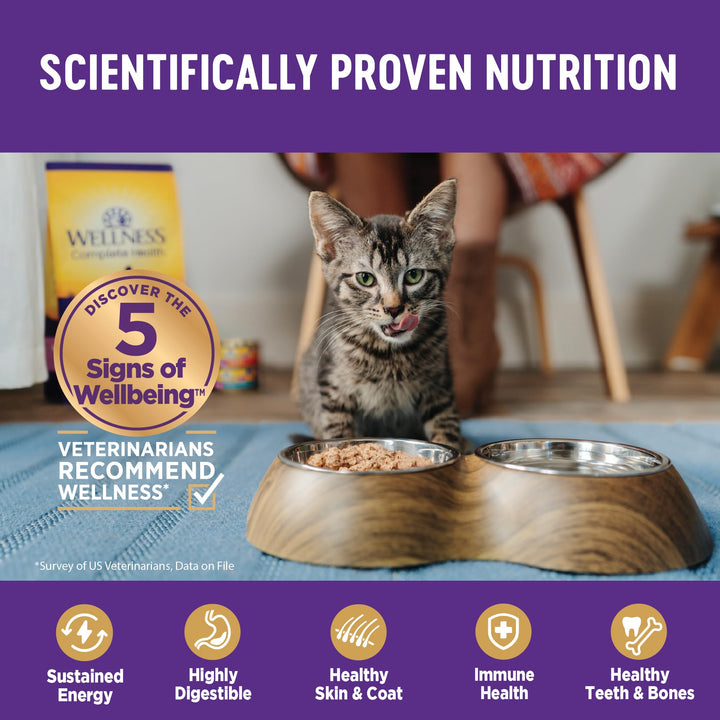 Complete Health Minced Adult Wet Cat Food, Natural, Protein-Rich, Grain Free, 3 Ounce, 24 Pack, (Tuna Entrée)